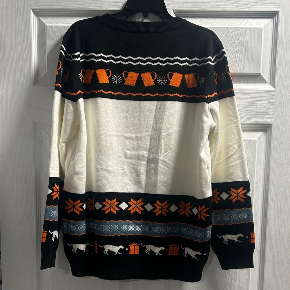 Tito's Black and Orange Crewneck Sweater - Picture 3 of 4